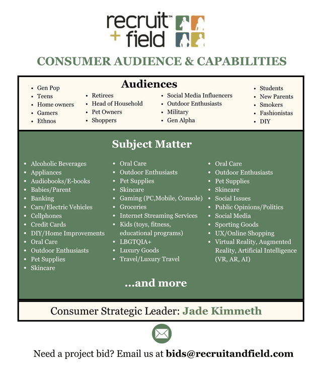 Recruit and Field